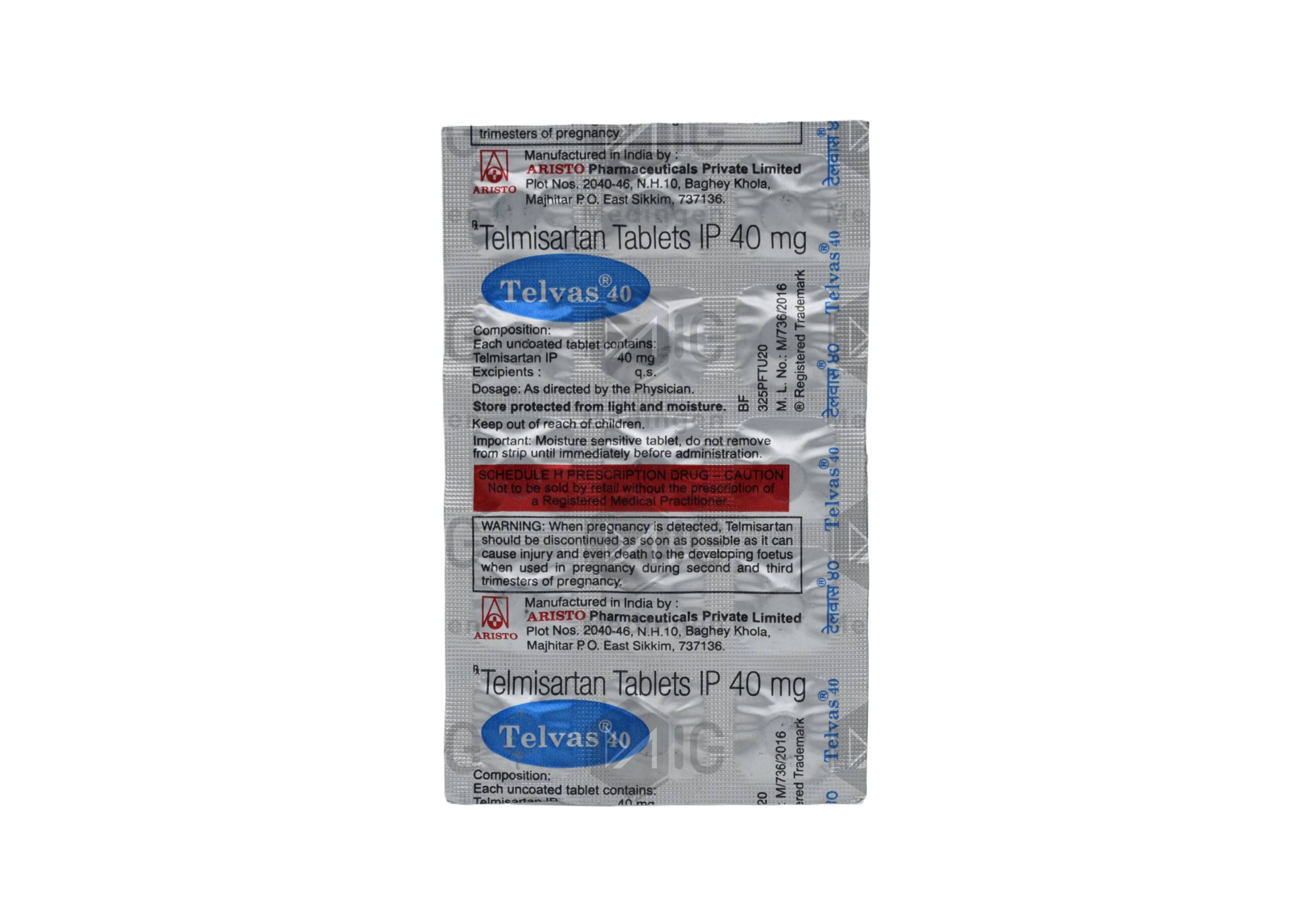 TELVAS 40MG